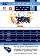 2011 Score Michael Griffin