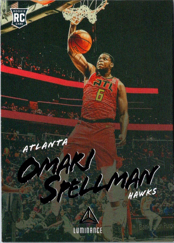 2018 Panini Chronicles Omari Spellman #163 Rookie