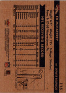 2001 Fleer Tradition Glossy Ed McCaffrey