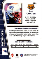1999 Collector's Edge Triumph Ben Coates #T22