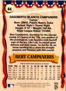 1993 Ted Williams Bert Campaneris