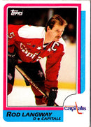 1986 Topps Rod Langway