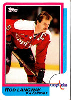1986 Topps Rod Langway #164