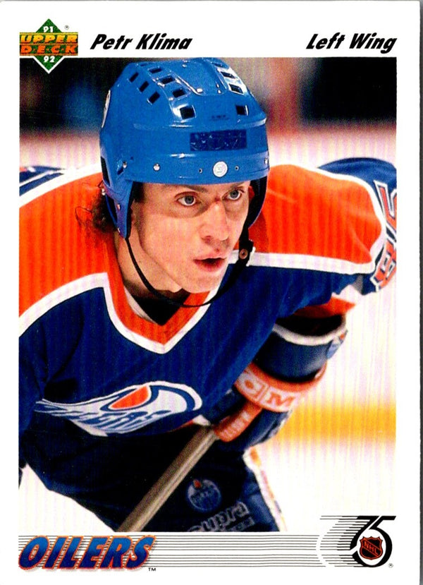 1991 Upper Deck Petr Klima #111