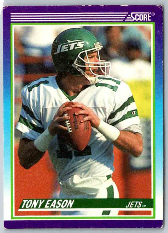 1990 Score Tony Eason #527