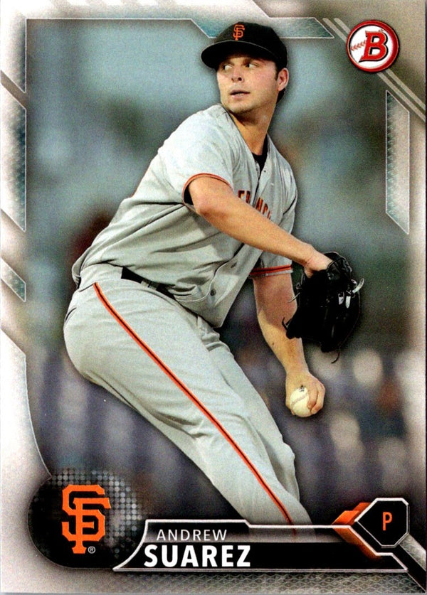 2016 Bowman Prospects Andrew Suarez #BP45