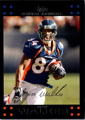 2007 Topps Javon Walker #139