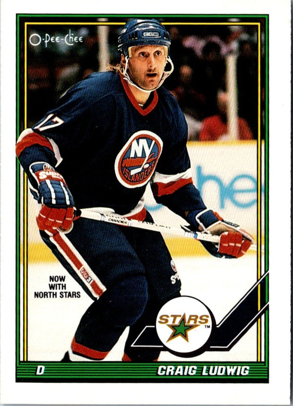 1991 O-Pee-Chee Craig Ludwig #150