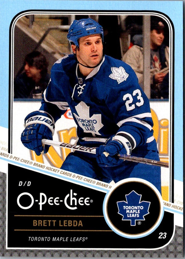 2011 O-Pee-Chee Brett Lebda #124