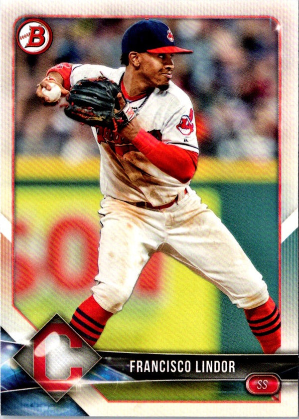 2016 Bowman's Best Francisco Lindor #40