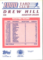 1991 Topps 1000 Yard Club (One Asterisk) Drew Hill #15