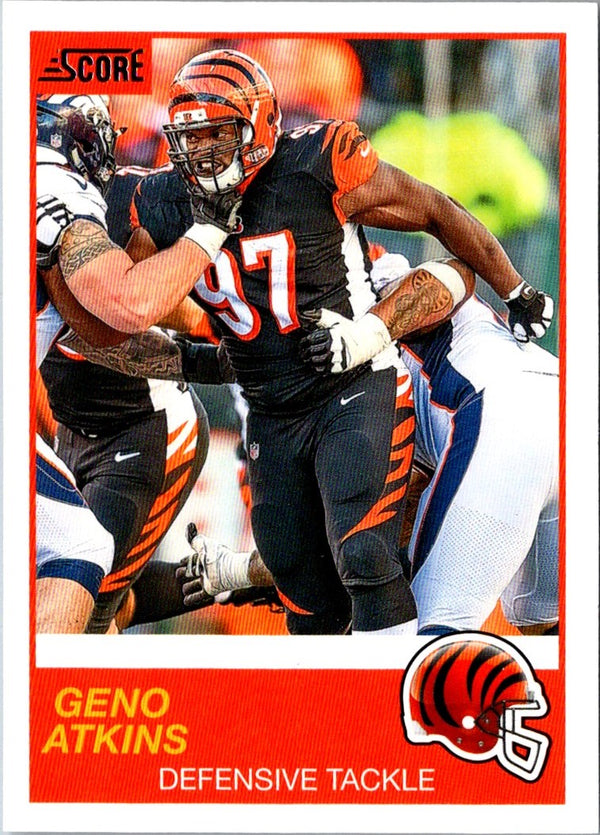 2019 Score Geno Atkins #99