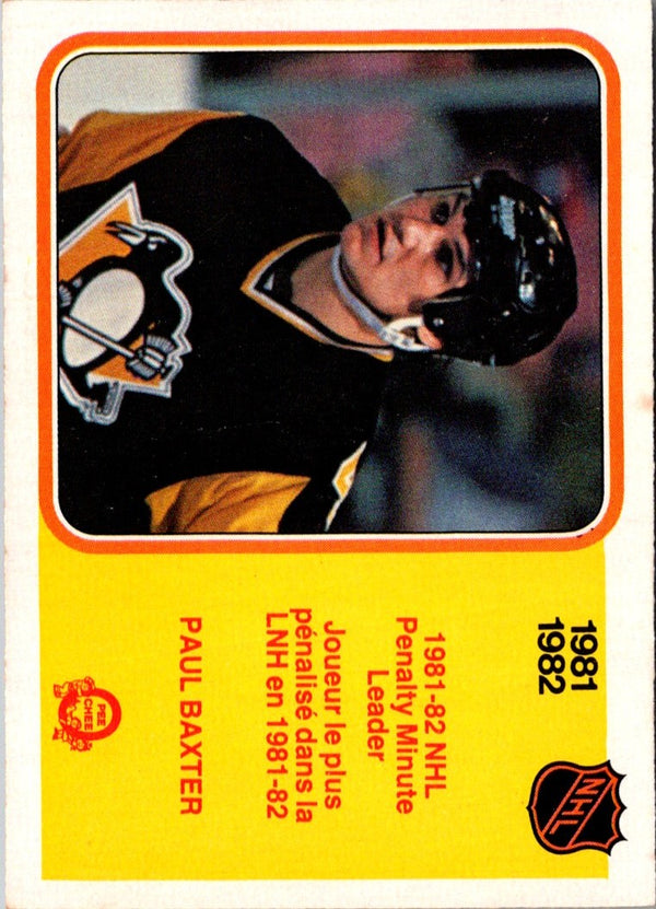 1982 O-Pee-Chee Paul Baxter #238