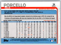 2019 Topps Rick Porcello #54