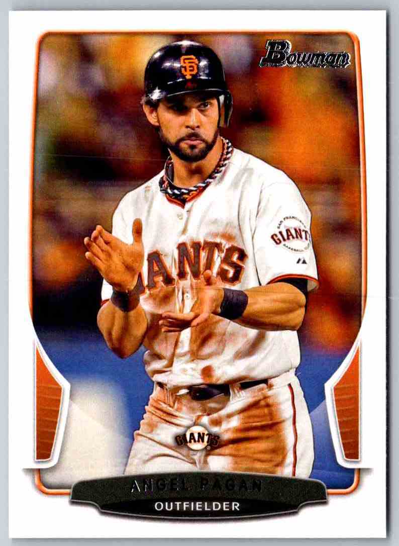 2013 Bowman Angel Pagan