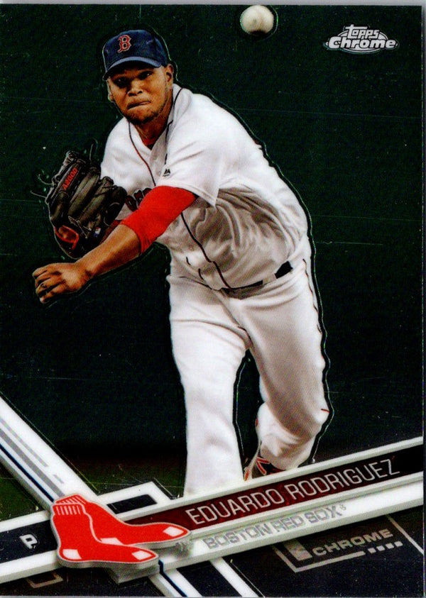 2017 Topps Chrome Eduardo Rodriguez #185