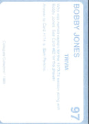 1989 Collegiate Collection North Carolina's Finest Bobby Jones