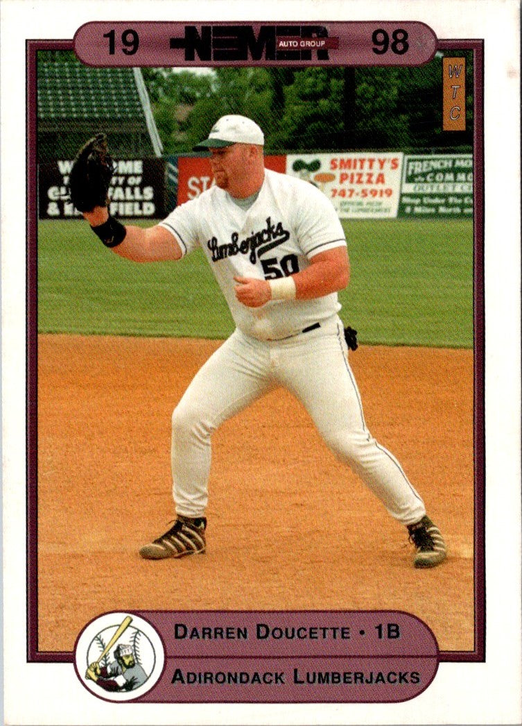 1998 Warning Track Adirondack Lumberjacks Darren Doucette