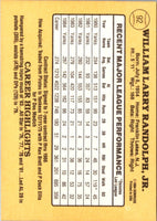 1985 Donruss Willie Randolph #92