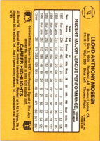 1987 Leaf Lloyd Moseby #105