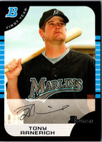 2005 Bowman Tony Arnerich #250 Rookie