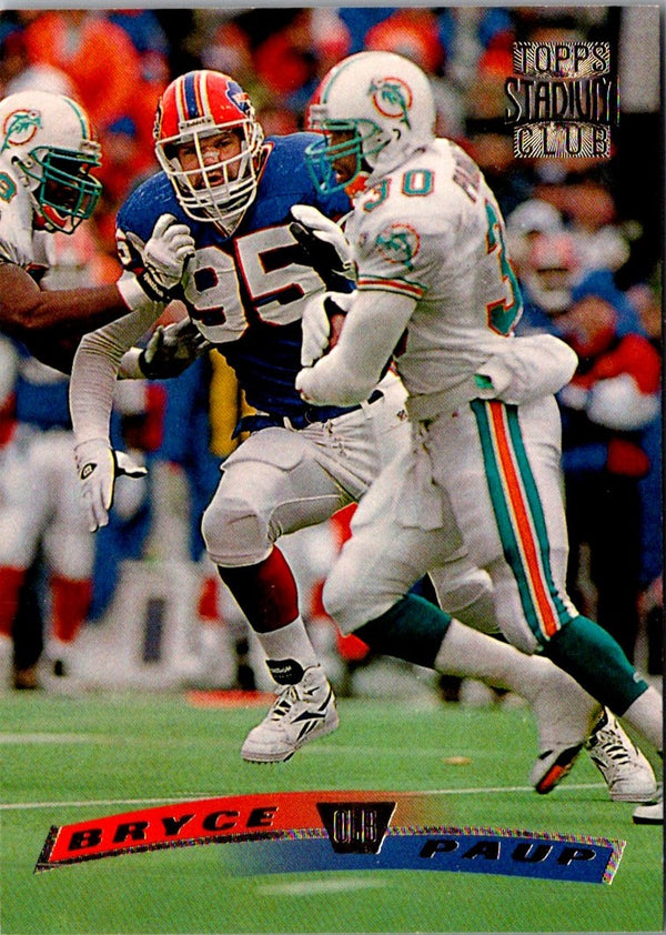 1996 Stadium Club Bryce Paup #117