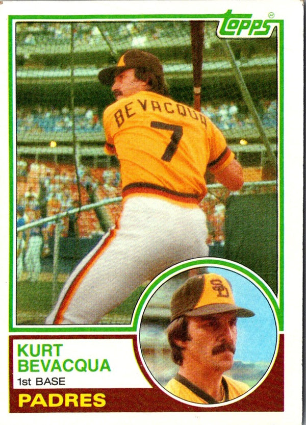 1983 Topps Kurt Bevacqua #674