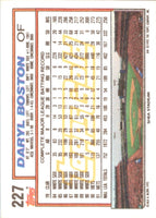 1992 Topps Daryl Boston #227