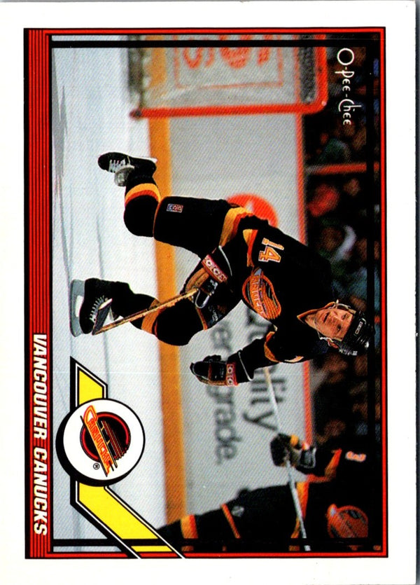 1991 O-Pee-Chee Vancouver Canucks #242