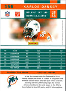 2011 Score Karlos Dansby