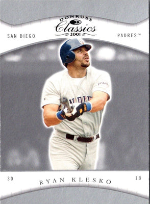 2001 Donruss Classics Ryan Klesko #72