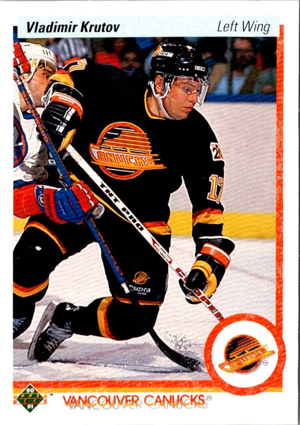 1990 Upper Deck Vladimir Krutov #77 Rookie