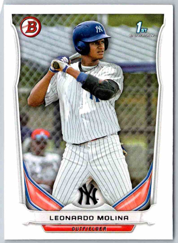 2014 Bowman Leonardo Molina #BP20