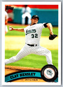 2011 Topps Clay Hensley