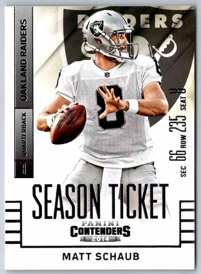 2014 Contenders Matt Schaub