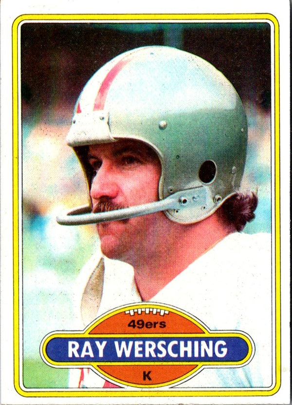 1980 Topps Ray Wersching #401 NM-MT
