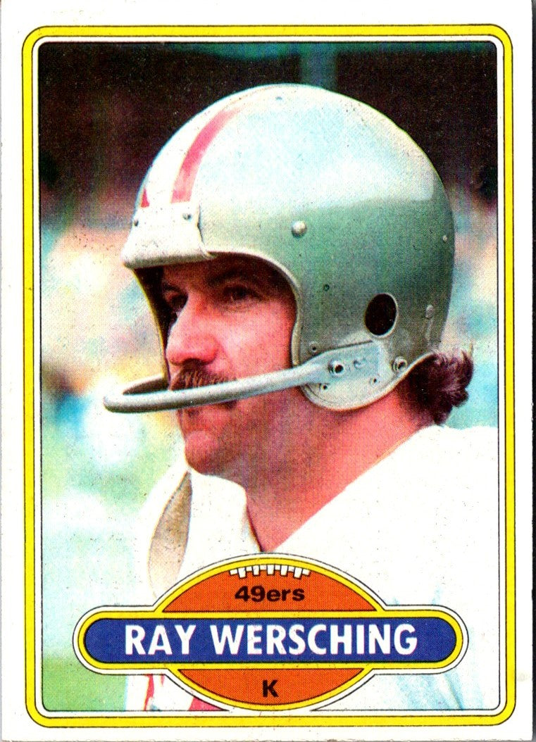 1980 Topps Ray Wersching