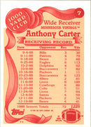 1989 Topps 1000 Yard Club Anthony Carter