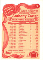 1989 Topps 1000 Yard Club Anthony Carter #7