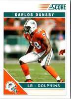 2011 Score Karlos Dansby #156
