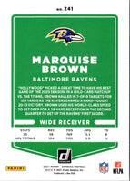 2021 Donruss Marquise Brown #241