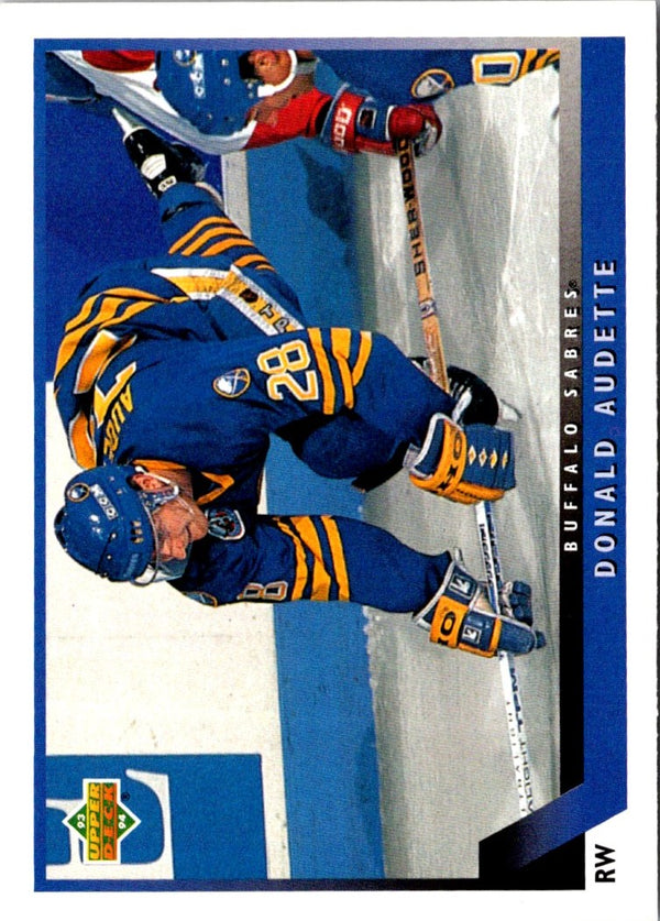 1993 Upper Deck Donald Audette #5