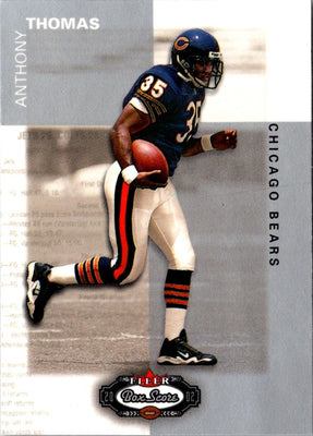 2002 Fleer Box Score Anthony Thomas #9