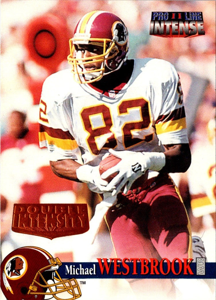 1996 Score Board Washington Redskins Michael Westbrook
