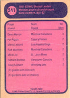 1982 O-Pee-Chee Denis Herron #241