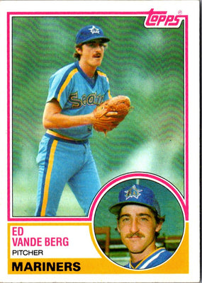 1983 Topps Ed Vande Berg #183 Rookie