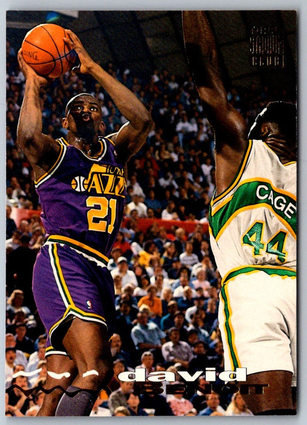 1993 Stadium Club David Benoit #21