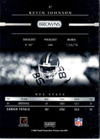 2002 Playoff Prestige Kevin Johnson #37