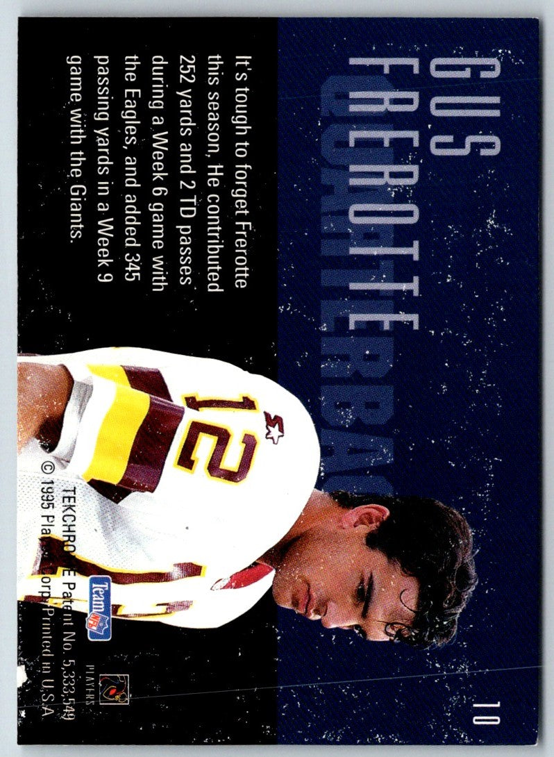 1995 Playoff Contenders Gus Frerotte