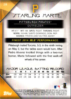 2015 Finest Starling Marte #28